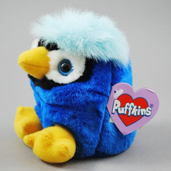 Puffkins Jake the Blue Jay Plush Swibco Style 6689 - Picture 2 of 4